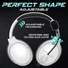 Kép 7/11 - Spirit of Gamer Fejhallgató - PRO-H4 White (MultiPlatform, mikrofon, 3.5mm jack, hangerőszabályzó, fehér)