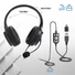 Kép 8/9 - Advance Fejhallgató - SMARTPHONICS 550 (USB, 1,9m kábel, fekete)