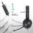 Kép 5/9 - Advance Fejhallgató - SMARTPHONICS 750 (3,5mm Jack / USB, 1,9m kábel, fekete)