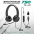 Kép 7/9 - Advance Fejhallgató - SMARTPHONICS 750 (3,5mm Jack / USB, 1,9m kábel, fekete)