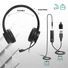 Kép 8/9 - Advance Fejhallgató - SMARTPHONICS 750 (3,5mm Jack / USB, 1,9m kábel, fekete)