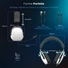 Kép 11/12 - Spirit of Gamer Wireless Fejhallgató - MIC-XH1400 (MultiPlatform, 7.1,mikrofon, hangerőszabályzó, nagy-párnás, fehér)