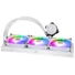 Kép 3/6 - COOLER MASTER CPU hűtő MASTERLIQUID 360L CORE WHITE (vízhűtés). 3 Ventilátoros, LGA1700 támogatással, fehér