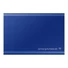 Kép 4/9 - SAMSUNG Portable SSD T7 2TB external USB 3.2 Gen 2 indigo blue