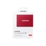 Kép 4/9 - SAMSUNG Portable SSD T7 2TB external USB 3.2 Gen 2 metallic red