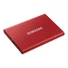 Kép 6/9 - SAMSUNG Portable SSD T7 2TB external USB 3.2 Gen 2 metallic red