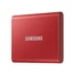 Kép 1/9 - SAMSUNG Portable SSD T7 2TB external USB 3.2 Gen 2 metallic red