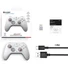 Kép 2/6 - GameSir Nova Lite 2 Multiplatform  Bluetooth / USB / vezeték nélküli gamepad fehér