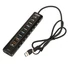 Kép 7/7 - Nitro Concepts UH1 10-Port HYBRID USB HUB