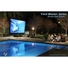 Kép 2/8 - EliteScreens 100" (16:9) mobil szabadtéri vászon OMS100H2 (222 x 125 cm, Fekete) + táska
