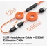 Kép 3/3 - ONEODIO Sport Fejhallgató - OpenRock LINK 10 Black (premium, légvezetés, BT 6.0, fekete, USB-C, USB-A)