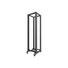 Kép 2/4 - LANBERG OR01-6842-B Lanberg open rack 19 42U/600x800mm black