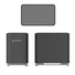 Kép 2/2 - Orico DAS - 9758C3-V1-EU-BK (4x 2,5 / 3,5 HDD / SSD -> USB-A / C, Max.: 110TB, fekete)