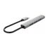 Kép 4/7 - Orico USB3.0 Hub - AH-13-GY / 26/ (4 port, Bemenet: USB-C, Kimenet: 1xUSB-A 3.0, 3xUSB-A 2.0, ezüst)