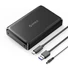 Kép 1/2 - Orico Külső HDD / SSD Ház 2.5" / 3,5" - DDW35-C3-EU-BK (USB-C to USB-A / C, Max.: 18TB, fekete)