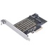Kép 3/4 - Orico 2x M.2 NVMe bővítő kártya PCIe (ORICO-PDM2-BP)