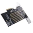 Kép 4/4 - Orico 2x M.2 NVMe bővítő kártya PCIe (ORICO-PDM2-BP)