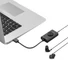 Kép 5/6 - Orico külső hangkártya - SC2-BK / 38/ (Bemenet: USB2.0, Kimenet: 2x 3,5mm Jack: Hang / Mikrofon + 1x 3,5 mm Jack 4 Pin)