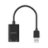 Kép 3/5 - Orico külső hangkártya - SKT2-BK / 9/ (Bemenet: USB2.0, Kimenet: 2x 3,5mm Jack: Hang / Mikrofon)