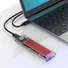Kép 4/5 - Orico Külső M.2 ház - TCM2-C3-RD / 18/ (USB-C 3.1 -> M.2 NVMe, Max.: 2TB, 10 Gbps, piros)