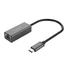 Kép 1/5 - Orico kábel átalakító - XC-R45-V1-BK / 25/ (USB-C to RJ-45, Gigabit, fekete)