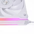 Kép 4/8 - LED kiegészítő Lian Li UNI FAN P28 Side ARGB Strip, 3darabos Pack - fehér