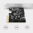 Kép 2/3 - Axagon 4x SATA port bővítő kártya PCIe (PCES-SA4X4)