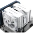 Kép 8/8 - Thermalright Peerless Assassin 140 processzor hűtő fehér