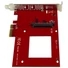Kép 3/6 - StarTech U.2 to PCIe Adapter for 2.5" U.2 NVMe SSD - SFF-8639 - x4 PCI Express 4.0 - TAA
