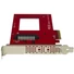 Kép 4/6 - StarTech U.2 to PCIe Adapter for 2.5" U.2 NVMe SSD - SFF-8639 - x4 PCI Express 4.0 - TAA