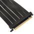 Kép 2/5 - Kolink PCIe 5.0 Riser-Kabel, 90fok, x16 - fekete, 300mm