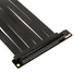 Kép 3/5 - Kolink PCIe 5.0 Riser-Kabel, 90fok, x16 - fekete, 300mm