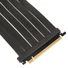Kép 2/5 - Kolink PCIe 5.0 Riser-Kabel, 180fok, x16 - fekete, 300mm