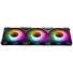 Kép 6/11 - Ventilátor PHANTEKS M25 Gen2 PWM, fordított légáramlás, D-RGB, 3 darabos, 120mm, fekete