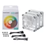 Kép 7/8 - Ventilátor PHANTEKS M25 D-RGB PWM 12cm Fehér 3db-os