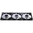Kép 5/10 - Ventilátor PHANTEKS M25 Gen2 D-RGB PWM, 140mm, fordított légáram, D-RGB, fekete, 3db-os, retail