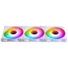 Kép 4/10 - Ventilátor PHANTEKS M25 Gen2 D-RGB PWM, 140mm, fordított légáram, D-RGB, fehér, retail