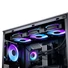 Kép 3/9 - Processzor hűtő AIO PHANTEKS Glacier One 360D30 DRGB AIO, X2 Cap, fekete
