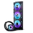 Kép 7/9 - Processzor hűtő AIO PHANTEKS Glacier One 360D30 DRGB AIO, X2 Cap, fekete