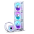 Kép 7/9 - Processzor hűtő AIO PHANTEKS Glacier One 360D30 DRGB AIO, X2 Cap, fehér