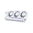 Kép 6/10 - PHANTEKS Premium PCIe Gen5 függőleges GPU-tartó, DRGB, 220 mm-es PCIe 5.0 x 16 riser, fehér