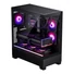 Kép 2/12 - Számítógépház Phanteks XT View edzett üveg, D-RGB, Fekete