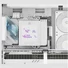 Kép 3/7 - Thermalright Phantom Spirit 120 Digital Snow processzor hűtő fehér