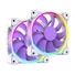 Kép 4/7 - ID-Cooling CPU Water Cooler - PINKFLOW 240 DIAMOND PURPLE (16,3-33,5dB; max. 93,78 m3 / h; 2x12cm)