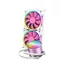 Kép 1/7 - ID-Cooling CPU Water Cooler - PINKFLOW 240 DIAMOND (16,3-33,5dB; max. 93,78 m3 / h; 2x12cm)