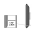 Kép 3/3 - SBOX PLB-2522F fali konzol fix, 200x200, 23"-42", max 35 kg