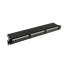 Kép 1/2 - Walisec patch panel - PP-P6S2401 (24 port, Cat6, 1U, árnyékolt, fekete)