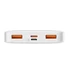 Kép 4/7 - Baseus Bipow Powerbank 10000mAh 20W fehér (PPBD050502)