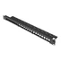 Kép 2/2 - LANBERG PPKS-1024-B Lanberg keystone Patch Panel 19, 24 port 1U, black