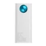 Kép 1/2 - Baseus Amblight Power Bank 30000 mAh 4xUSB-A + USB-C 65W fehér (PPLG000102)